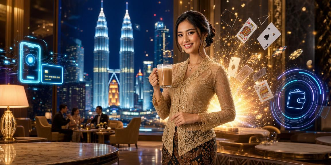 Pemain Teen Patti bergaya Kuala Lumpur menggunakan peranti mudah alih untuk kasino dalam talian
